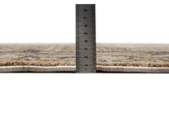 Alfombra con bordes de estilo oriental 60x130 cm multi Beatrice Beige