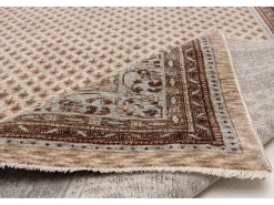 Alfombra De Salón-Alfombra con bordes de estilo oriental 40x60 cm multi Beatrice Beige