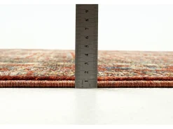 Alfombra con bordes de estilo oriental 120x180 cm Multi Beatrice Rojo