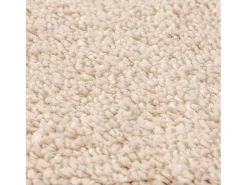 Sale Alfombra Crema 120 x 120 cm Polipropileno Blanco