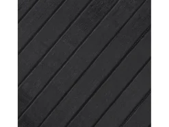 Clicnbuy Alfombra cuadrada bambú 100x100 cm Gris Hot