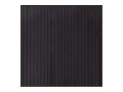 Clicnbuy Alfombra cuadrada bambú marrón oscuro 100x100 cm Marru00f3n Outlet
