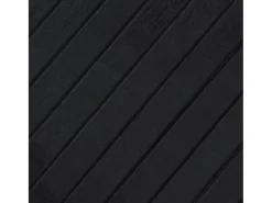 Clicnbuy Alfombra De Salón-Alfombra cuadrada bambú 100x100 cm Negro