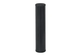 Clicnbuy Alfombra De Salón-Alfombra cuadrada bambú 100x100 cm Negro