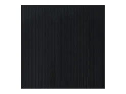 Clicnbuy Alfombra De Salón-Alfombra cuadrada bambú 100x100 cm Negro