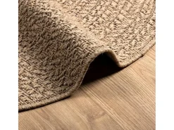 Alfombra de 90 cm con aspecto de yute, para interior y exterior Marru00f3n