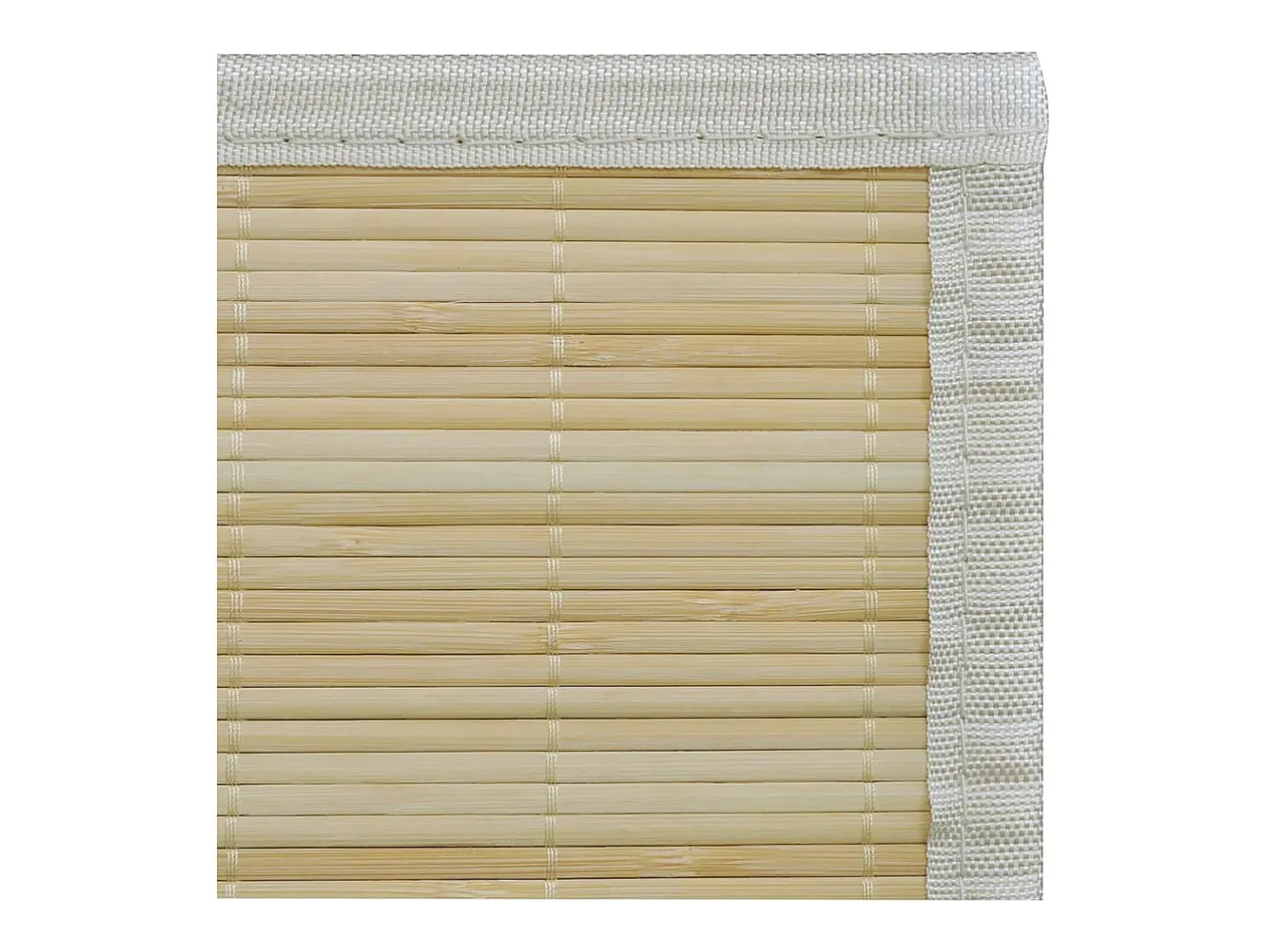 Hot Clicnbuy Alfombra de bambú color natural 160x230 cm Marru00f3n