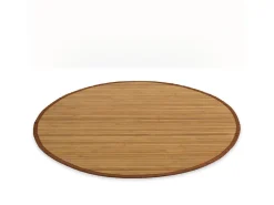 Alfombra de bambú marrón, 120 cm Marru00f3n Online