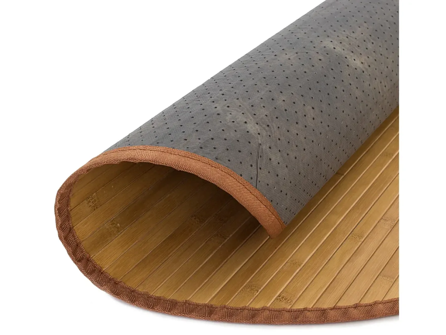 Alfombra de bambú marrón, 120 cm Marru00f3n Online