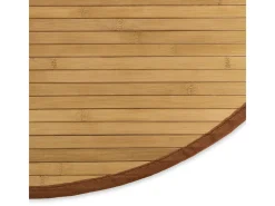 Alfombra de bambú marrón, 120 cm Marru00f3n Online