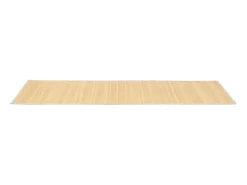 Online Alfombra de bambú natural de 80x200 cm con soporte antideslizante Beige