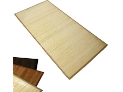 Online Alfombra de bambú 80x300 cm clara Marru00f3n