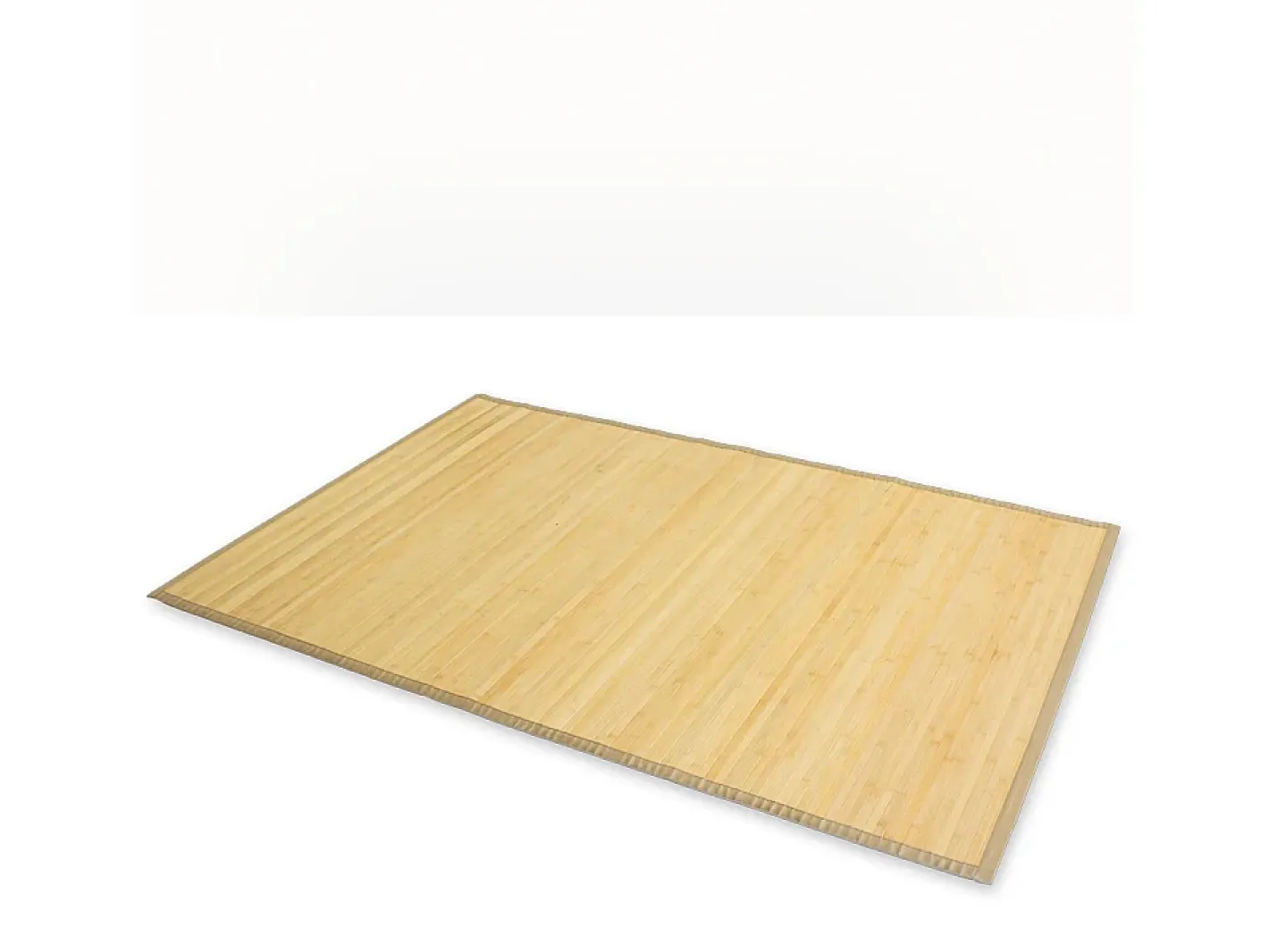 Online Alfombra de bambú 80x300 cm clara Marru00f3n