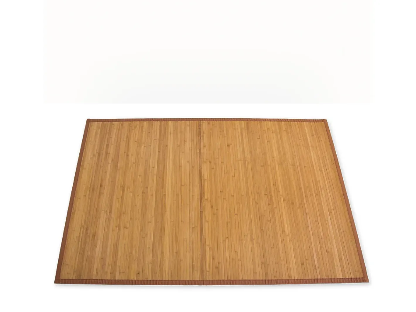 Alfombra de bambú 60x200 cm Marrón Marru00f3n Outlet