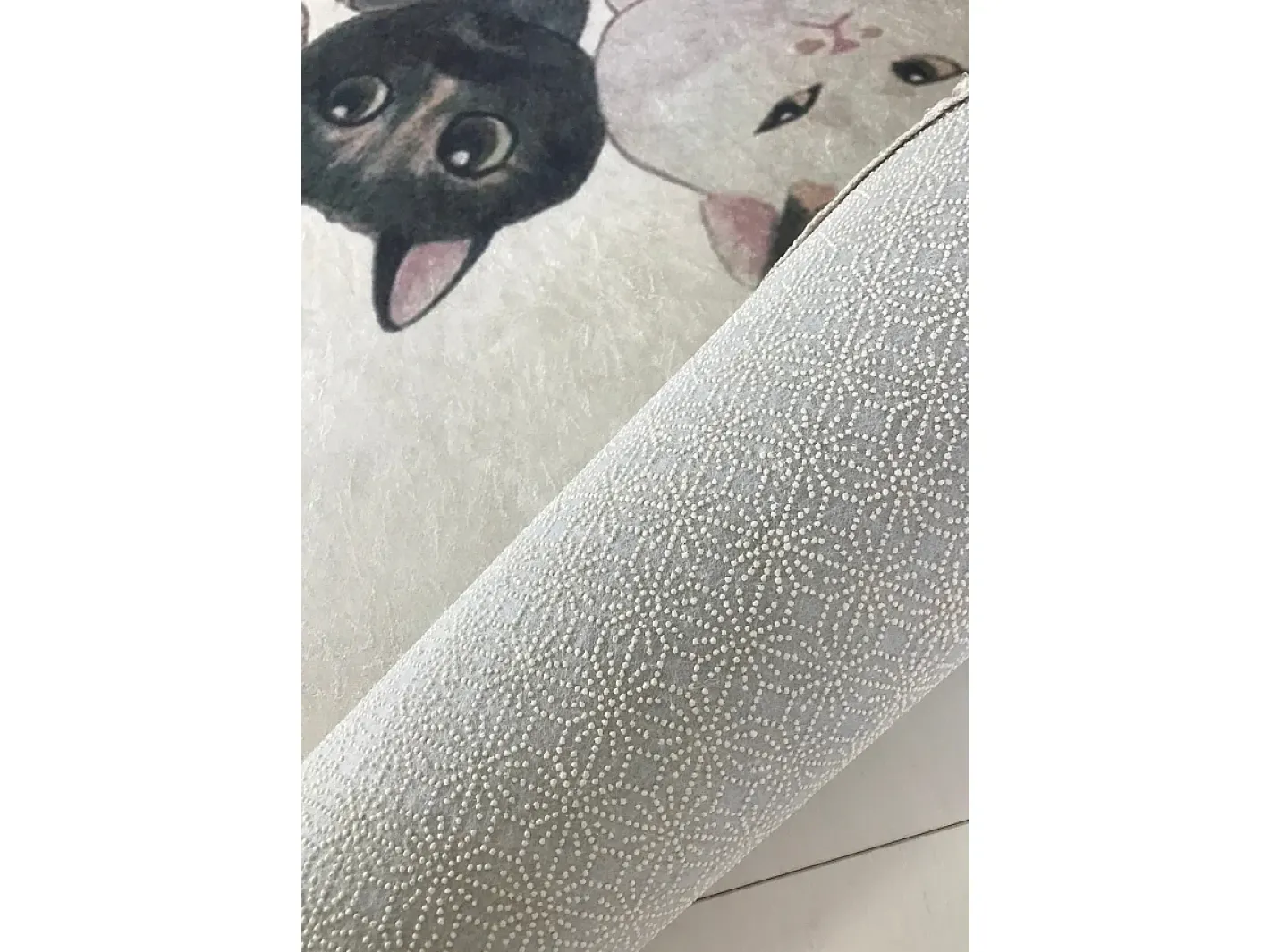 Alfombra De Baño|Ropa De Cama-Alfombra de baño Angry Cats DJT Çap Multicolor