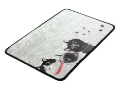 Alfombra De Baño|Ropa De Cama-Alfombra de baño Angry Cats DJT Multicolor