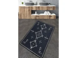 Alfombra de baño Antiguo gris oscuro Multicolor Clearance