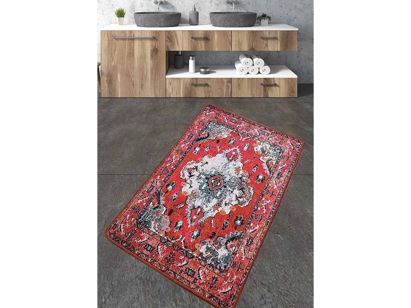 Discount Alfombra de baño Authentic Multicolor