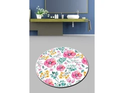 Alfombra de baño Azalea (120 x 120) Multicolor Sale