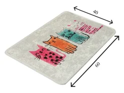 Alfombra de baño Baby Cats (40 x 60) Multicolor Hot