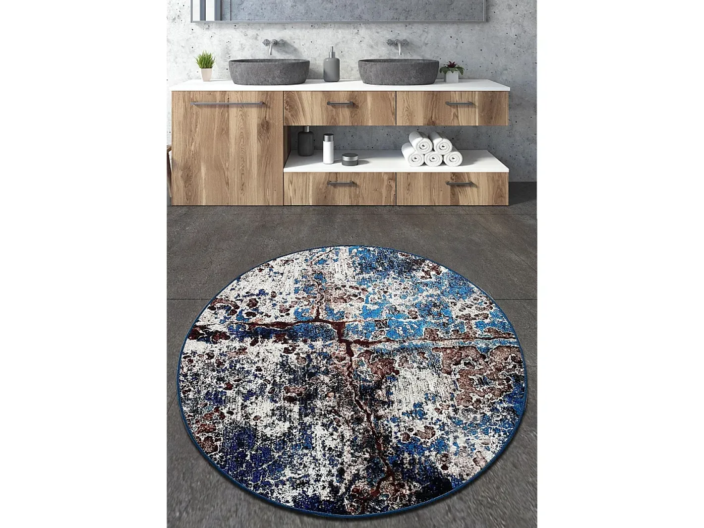 Alfombra De Baño|Ropa De Cama-Alfombra de baño Be Lost Djt (200 cm) Multicolor