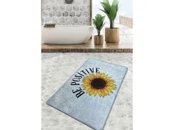 Alfombra De Baño|Ropa De Cama-Alfombra de baño Be Positive Djt (80 x 100) Multicolor
