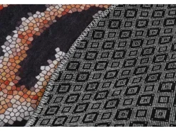 Alfombra de baño Bengal Djt (100 cm) Multicolor Online