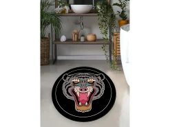 Alfombra de baño Black Woods 100 Multicolor Discount