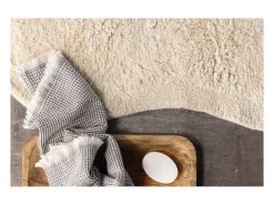 ebuy24 Alfombra De Baño|Ropa De Cama-Alfombra de baño Elvis 85x60cm . Beige