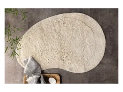 ebuy24 Alfombra De Baño|Ropa De Cama-Alfombra de baño Elvis 85x60cm . Beige