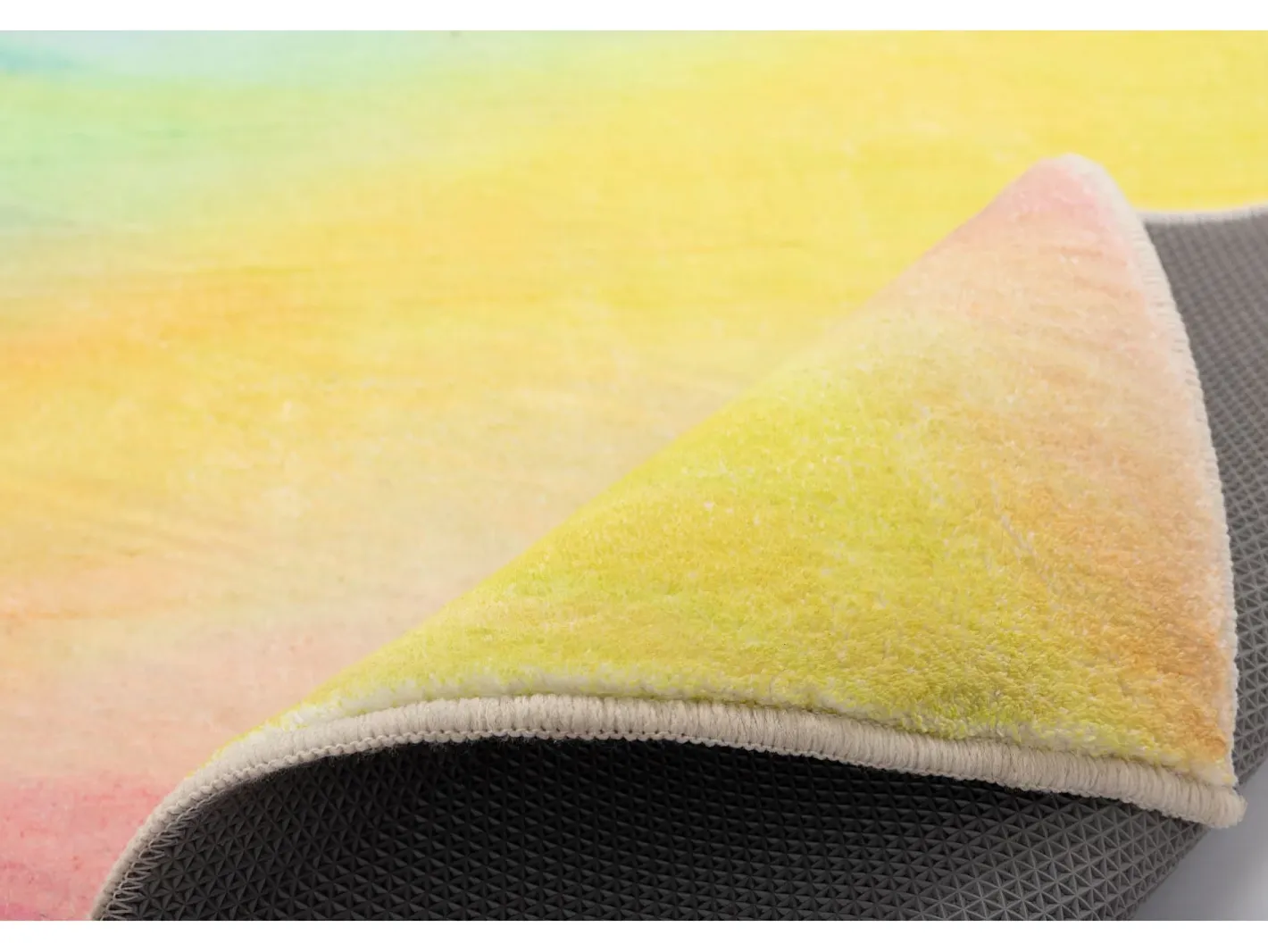 Alfombra de baño estampada con pelo suave 50x60 cm Colorido Ariella Multicolor New