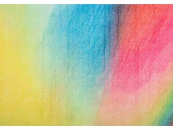 Alfombra de baño estampada con pelo suave 50x60 cm Colorido Ariella Multicolor New