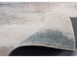 Alfombra de baño estampada con pelo suave 70x120 cm multi Ariella Beige Discount