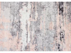 Online Alfombra de baño estampada con pelo suave 70x120 cm Multi Ariella Rosa