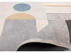 Alfombra De Baño|Ropa De Cama-Alfombra de baño estampada con pelo suave 50x60 cm multi Ariella Gris