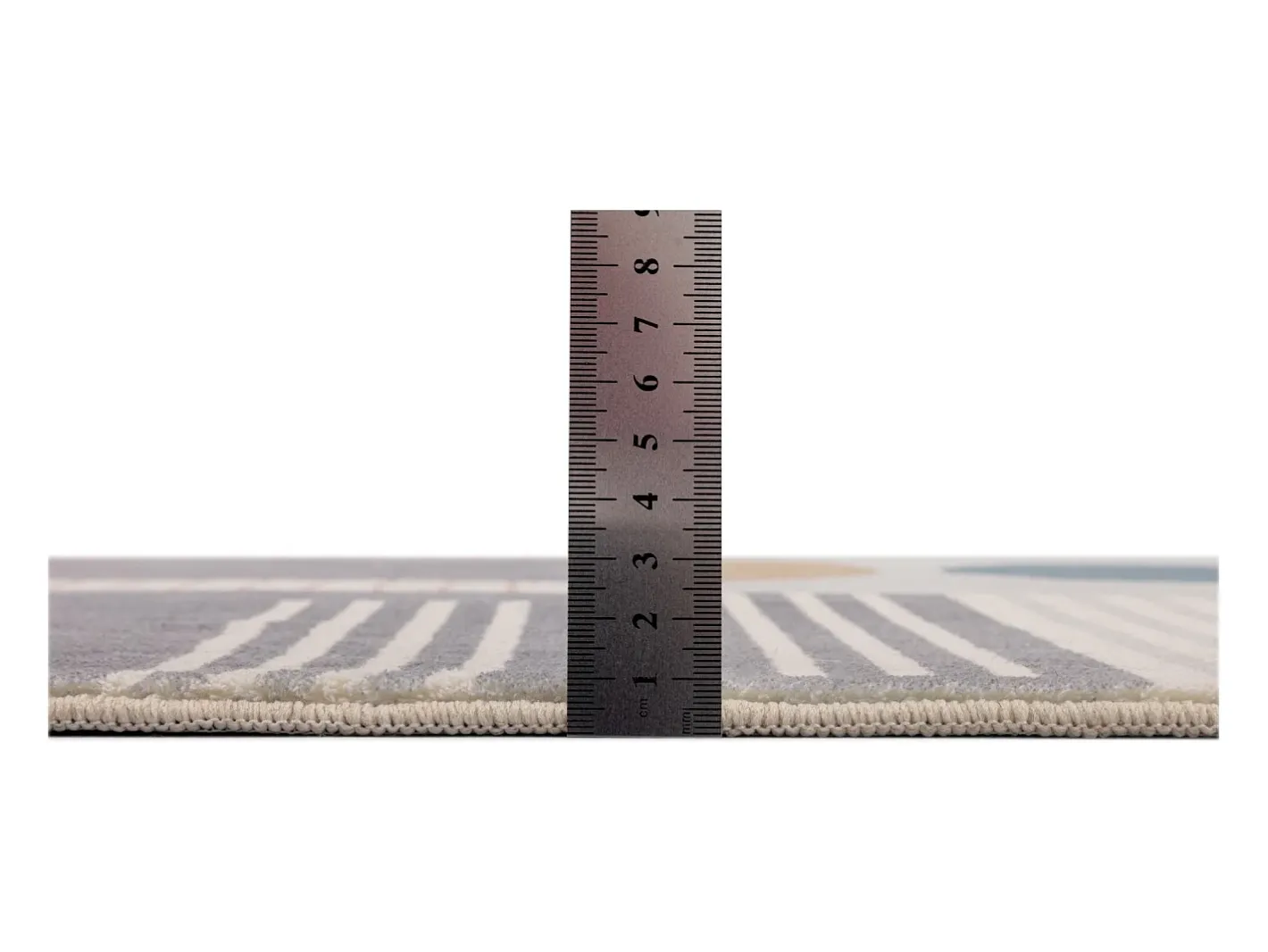 Alfombra De Baño|Ropa De Cama-Alfombra de baño estampada con pelo suave 50x60 cm multi Ariella Gris