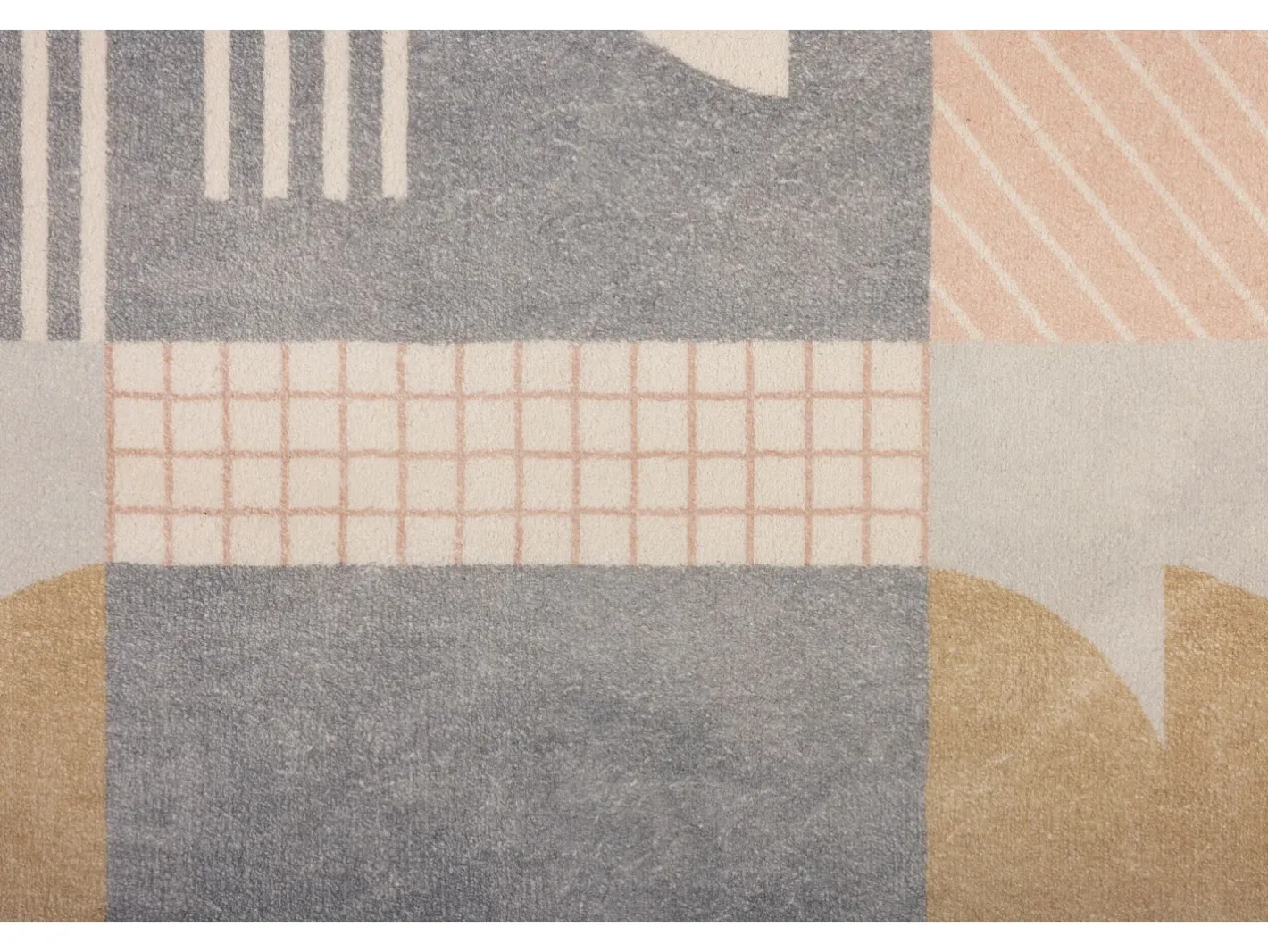 Alfombra De Baño|Ropa De Cama-Alfombra de baño estampada con pelo suave 50x60 cm multi Ariella Gris
