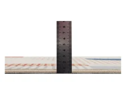 Discount Alfombra de baño estampada con pelo suave 60x100 cm multi Ariella Gris