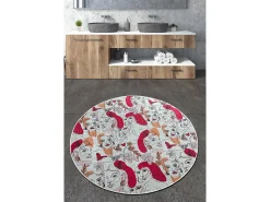 Clearance Alfombra de baño Faccia Djt (200 cm) Multicolor