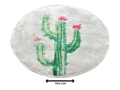 Alfombra de baño Fiore DJT Çap Multicolor