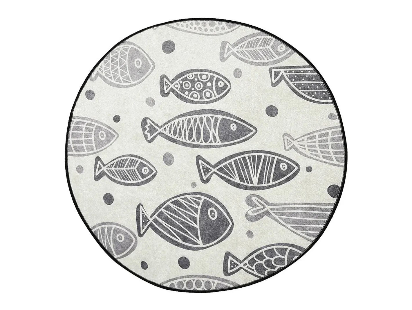 Online Alfombra de baño Fish DJT Multicolor