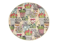 Alfombra De Baño|Ropa De Cama-Alfombra de baño Flowerpot DJT Multicolor