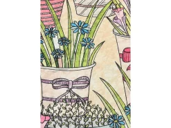 Alfombra De Baño|Ropa De Cama-Alfombra de baño Flowerpot DJT Multicolor