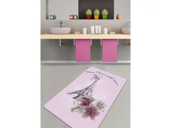 Alfombra de baño From Paris (80 x 100) Multicolor Online