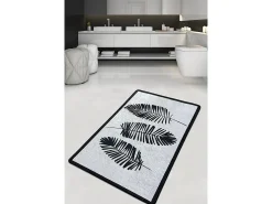 Alfombra De Baño|Ropa De Cama-Alfombra de baño Hoja Djt (80 x 100) Multicolor