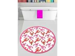 Alfombra de baño Homard Djt (160 cm) Multicolor