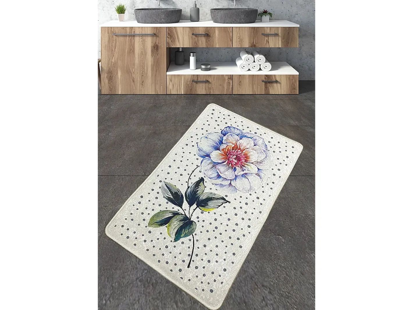 Alfombra De Baño|Ropa De Cama-Alfombra de baño Jade Multicolor
