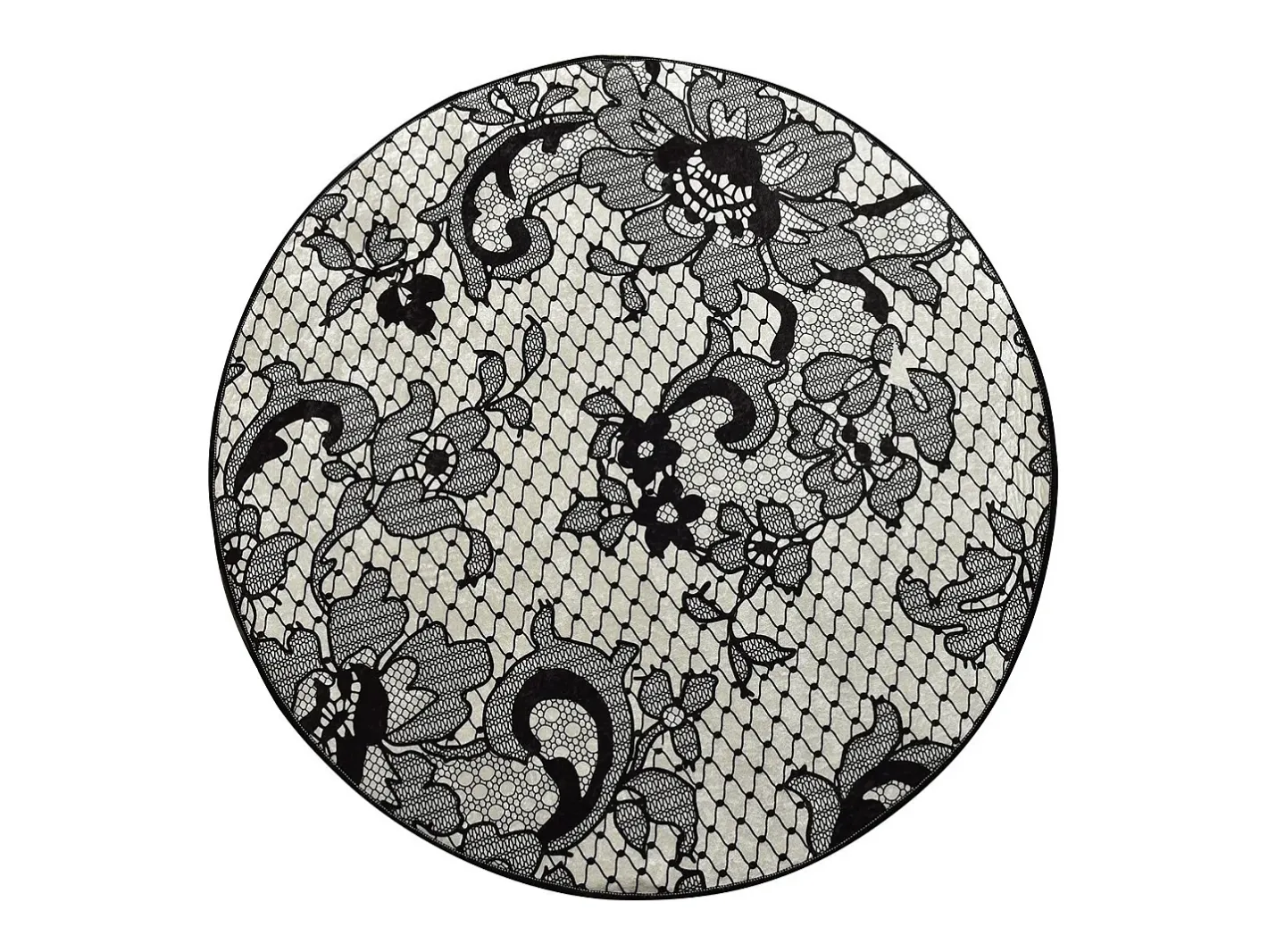 Discount Alfombra de baño Lace DJT Multicolor