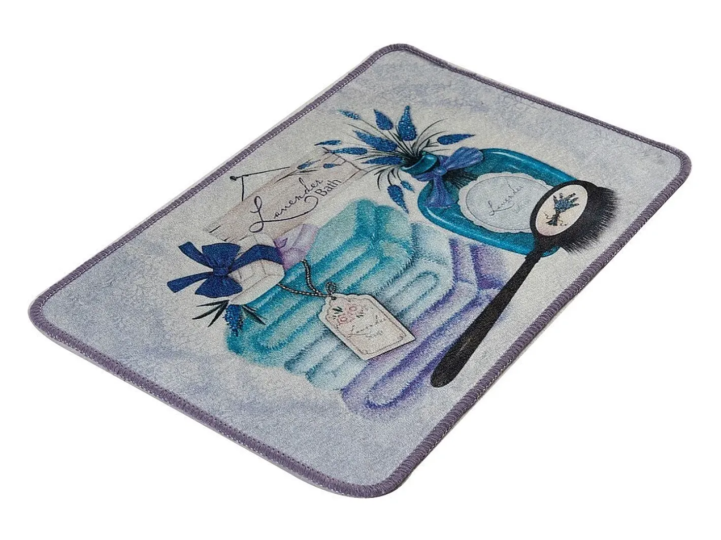 Alfombra De Baño|Ropa De Cama-Alfombra de baño Lavanta DJT (40 x 60) Multicolor