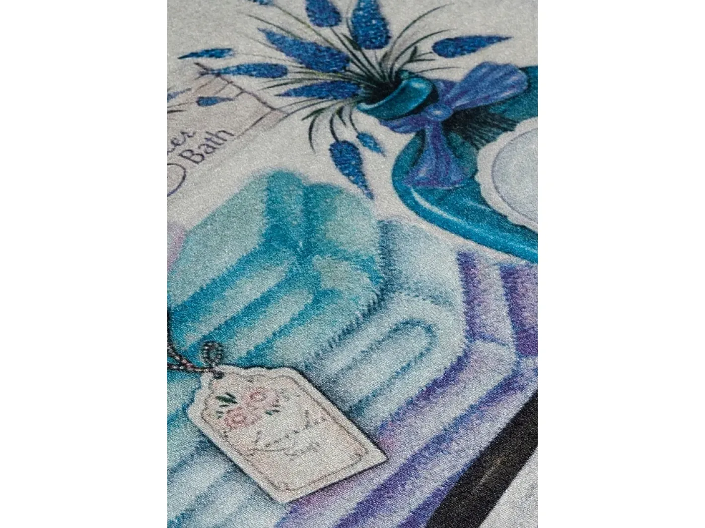Alfombra De Baño|Ropa De Cama-Alfombra de baño Lavanta DJT (40 x 60) Multicolor